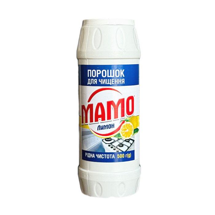 Порошок для чищення MAMO Лимон 500 г у пластиковій упаковці
