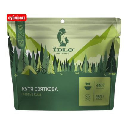 Святкова кутя сублімована ЇDLO у пакованні, 100 г (порція 280 г)