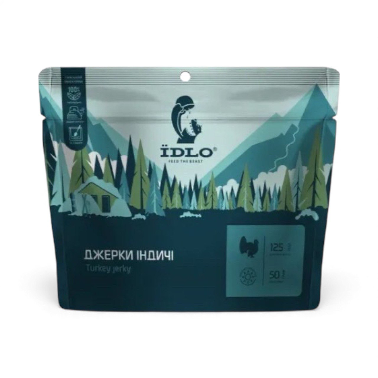 Джерки індичі ЇDLO1 Джерки індичі ЇDLO, 50 г - Зображення 1