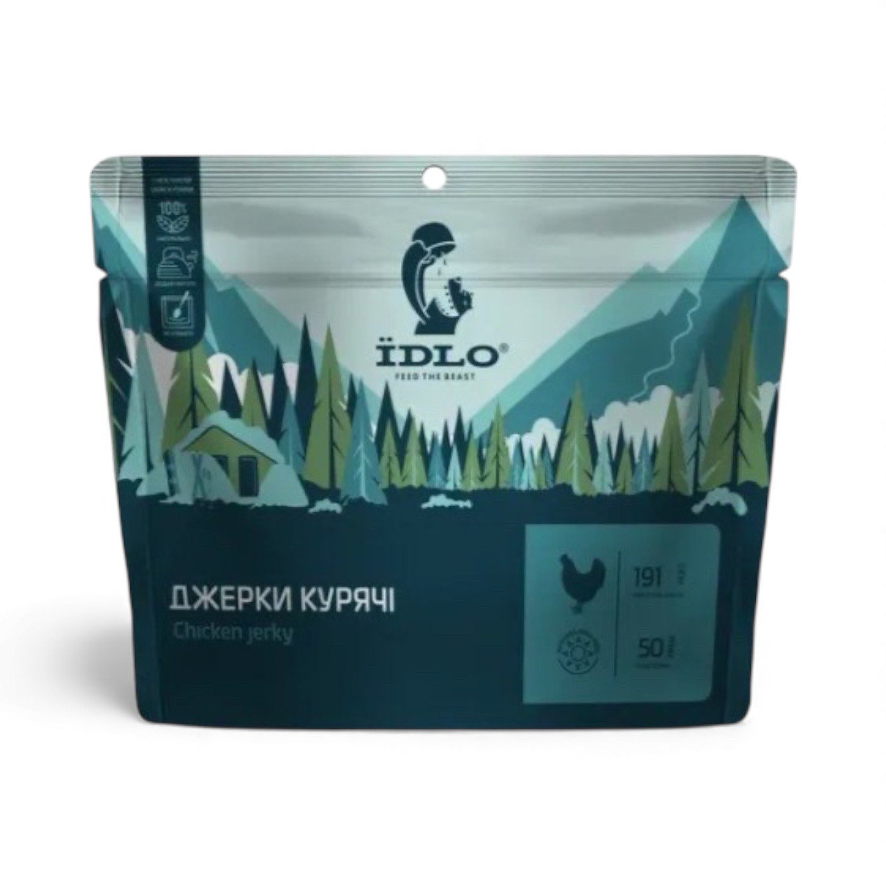 Джерки курячі ЇDLO1 Джерки курячі ЇDLO, 50 г - Зображення 1