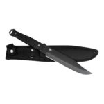 Армійський ніж ЧОРНОБАЙ польовий ніж Bowie з чорним покриттям клинка