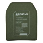 Бронеплита BRONYX BRO-CAP6R-M-SIC-B 6 клас 250×300 мм вигляд ззаду