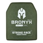Бронеплита BRONYX BRO-CAP6R-M-SIC-B 6 клас 250×300 мм вигляд спереду