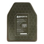 Бронеплита BRONYX BRO-CAP5W-XL-SIC-B 5 клас 275x355 мм вигляд ззаду