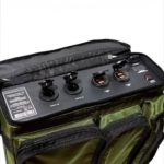 Панель роз'ємів зарядної станції Bandera Power 125: 2 розетки 12В, USB QC 3.0, індикатор заряду