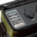 Паспортна табличка та розетка 12В зарядної станції Bandera Power 125
